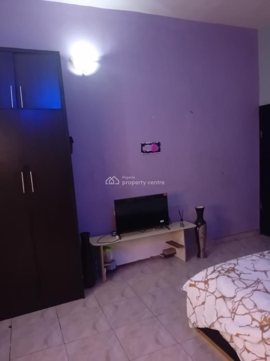 Furnished Apartment, Olugbenga Ladipo Street, Ado Road, Ajah, Lagos, Self Contain (single Rooms) Short Let