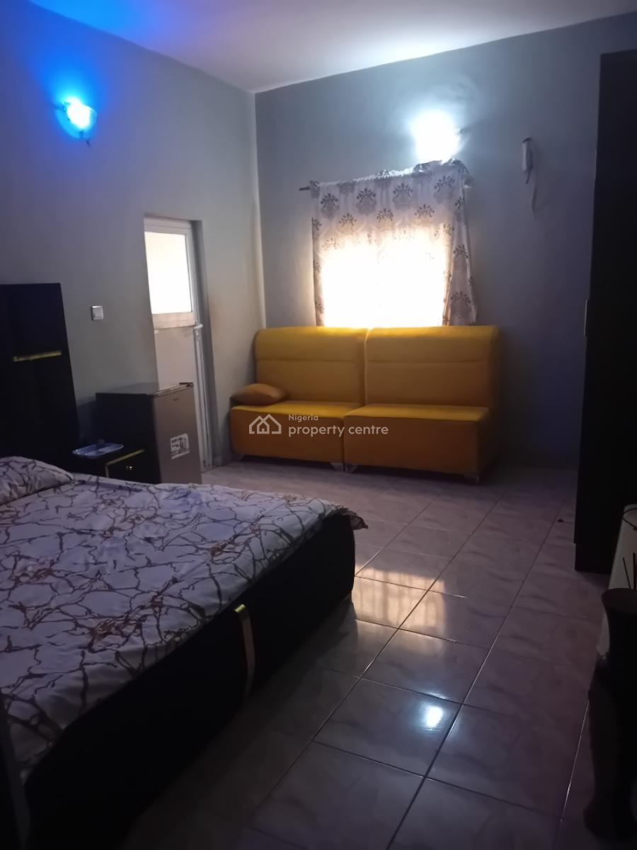 Furnished Apartment, Olugbenga Ladipo Street, Ado Road, Ajah, Lagos, Self Contain (single Rooms) Short Let