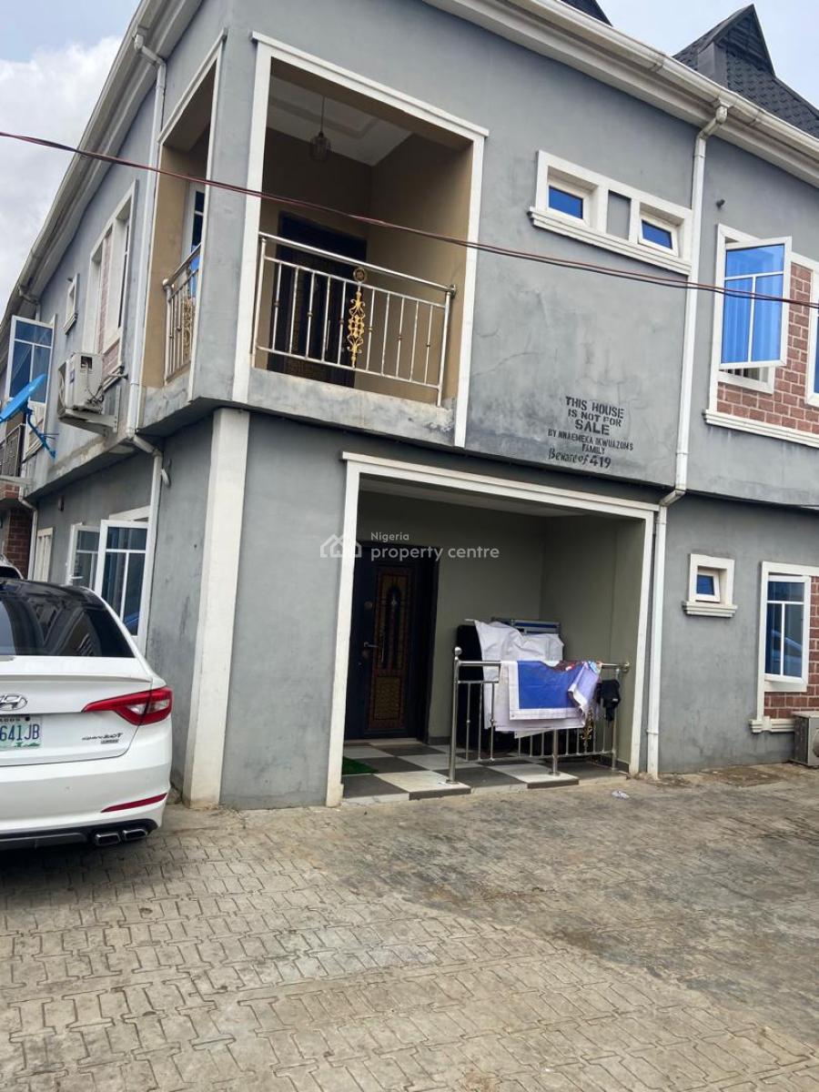 Four Units of 3 Bedroom Flats in a Good Location, Benjamin Obire Street, Egbeda, Alimosho, Lagos, Block of Flats for Sale