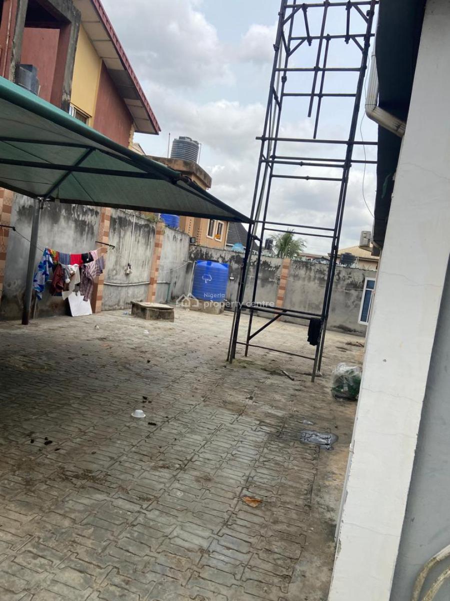 Four Units of 3 Bedroom Flats in a Good Location, Benjamin Obire Street, Egbeda, Alimosho, Lagos, Block of Flats for Sale