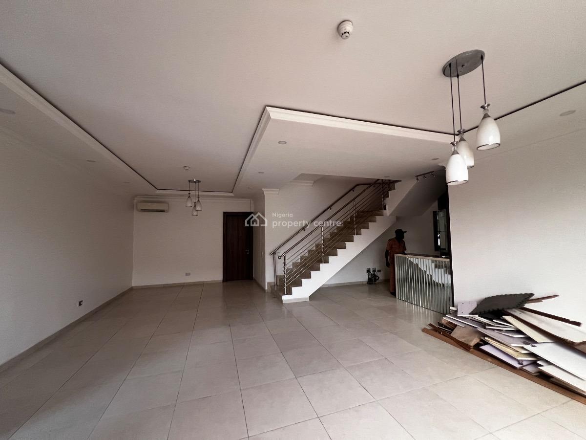 Luxury 4 Bedroom Terrace House with a Room Bq,swimming Pool, Banana Island, Ikoyi, Lagos, Terraced Duplex for Rent