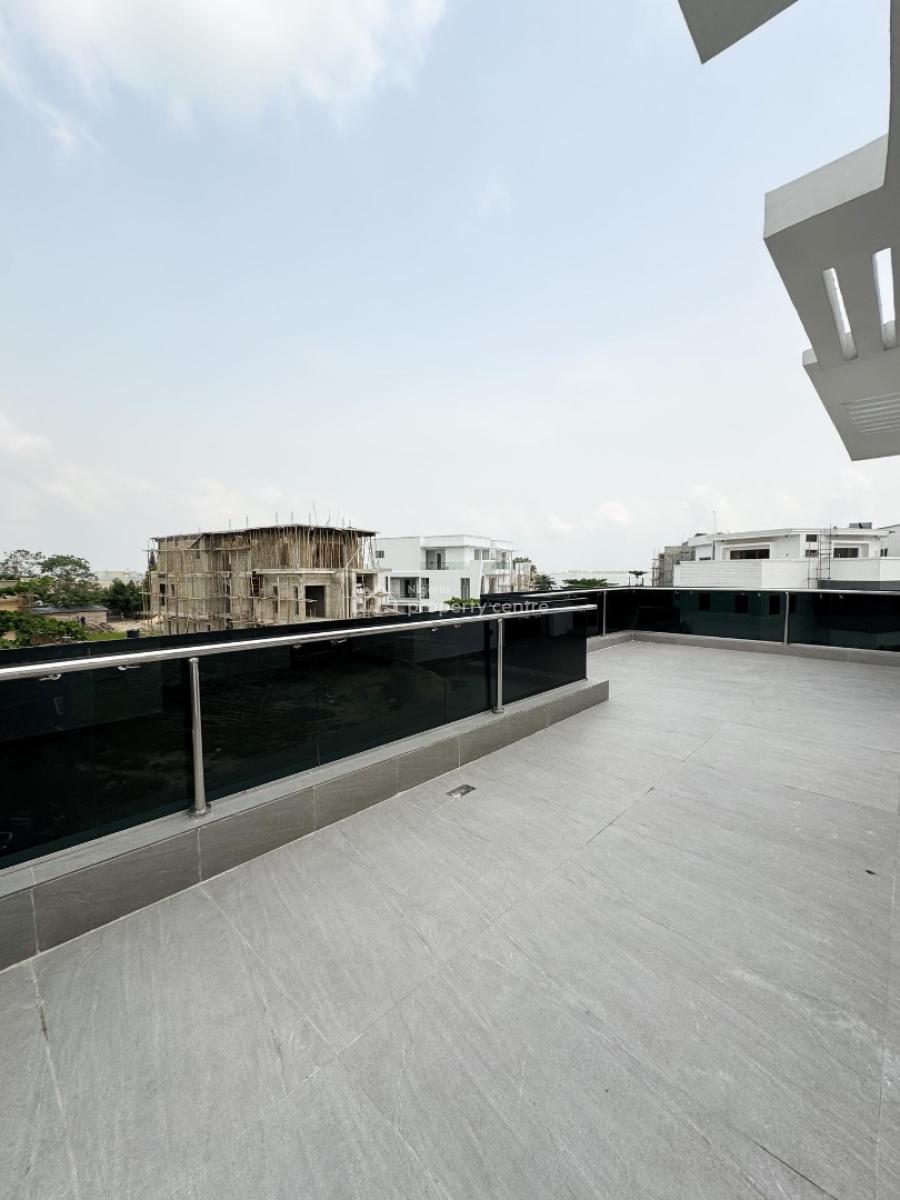 Contemporary 5 Bedroom Detached Duplex with Swimming Pool and Bq, Osapa, Lekki, Lagos, Detached Duplex for Sale