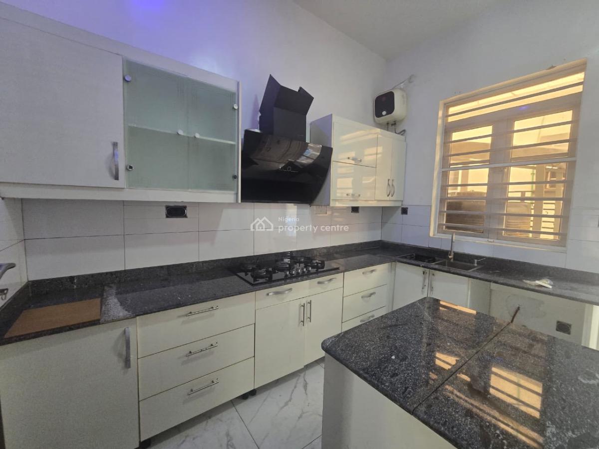 Standard 4 Bedroom Semi Detached Duplex with Bq, Chevron, Lekki, Lagos, Semi-detached Duplex for Rent
