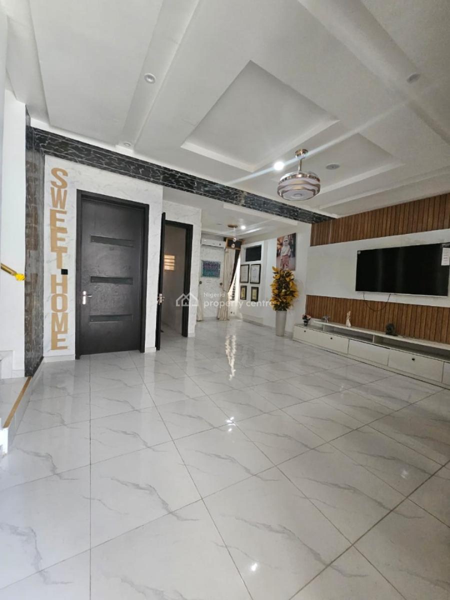 Smart & Fully Automated 4 Bedroom Terrace Duplex, Orchid Hotel Road, Close to Coastal Road, Lekki, Lagos, Terraced Duplex for Sale