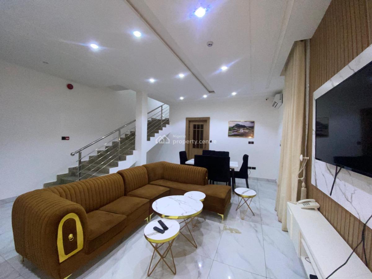 Fully Furnished, Fully Serviced 4 Bedroom Terrace Duplex with Bq, Jabi, Abuja, Terraced Duplex for Rent