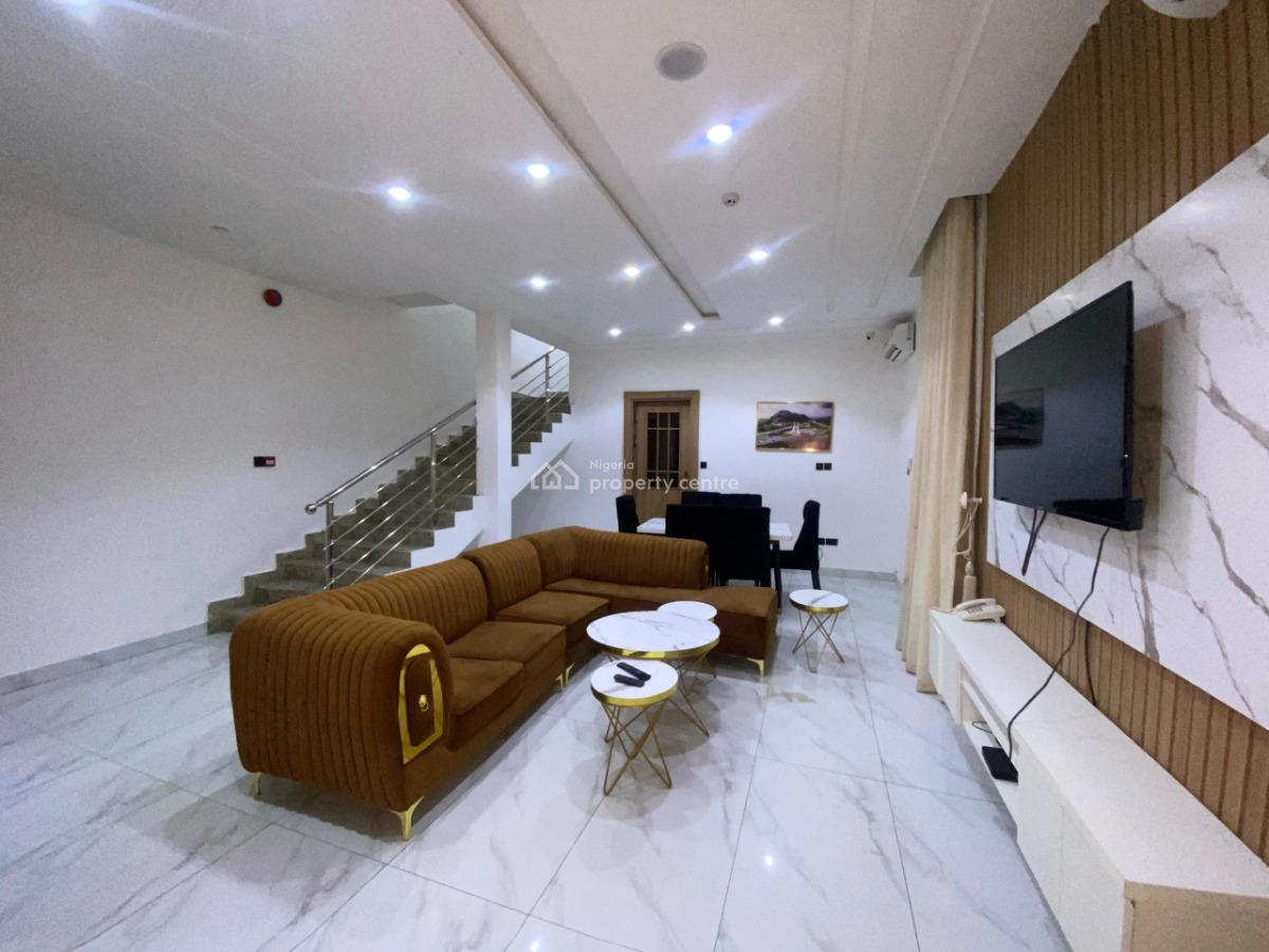 Fully Furnished, Fully Serviced 4 Bedroom Terrace Duplex with Bq, Jabi, Abuja, Terraced Duplex for Rent