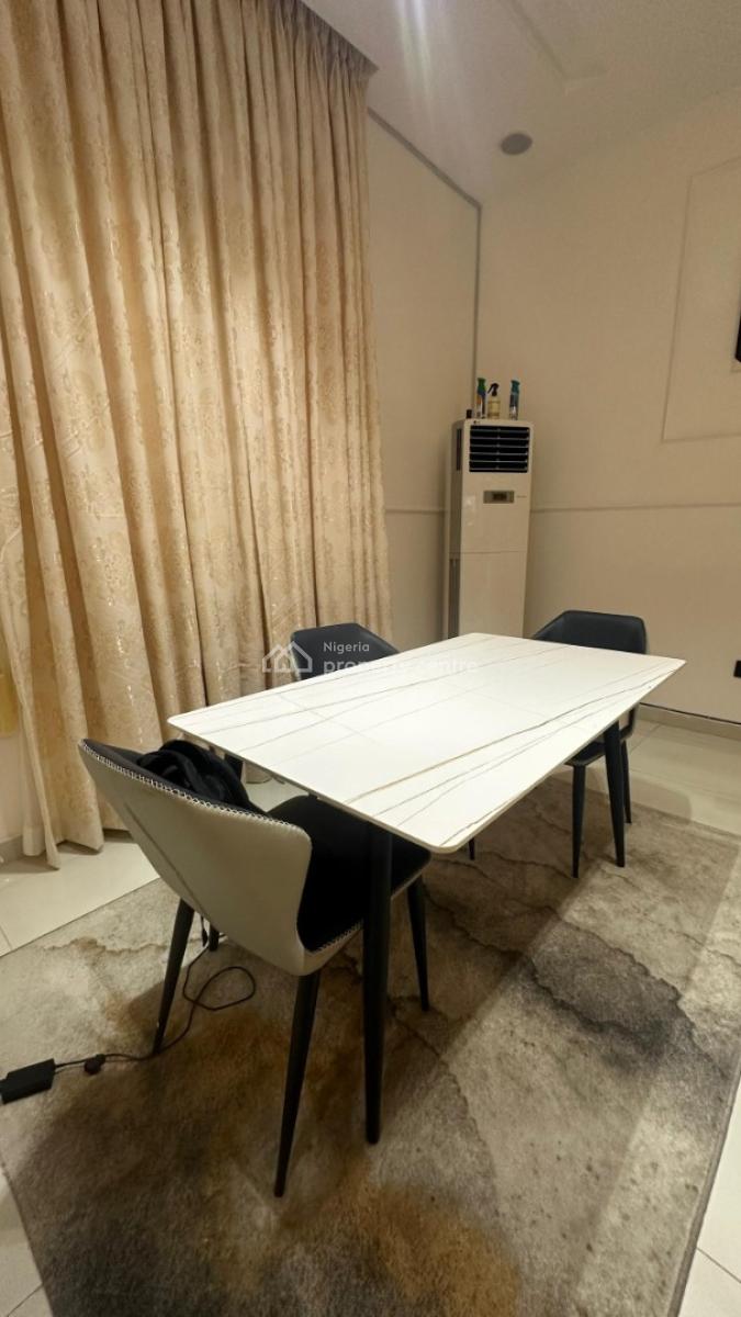 Partly Furnished Luxury 4 Bedroom Semi Detached House with Inverter, Chevron Axis Lekki Lagos, Lekki, Lagos, Semi-detached Duplex for Sale