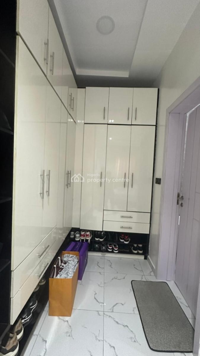 Partly Furnished Luxury 4 Bedroom Semi Detached House with Inverter, Chevron Axis Lekki Lagos, Lekki, Lagos, Semi-detached Duplex for Sale