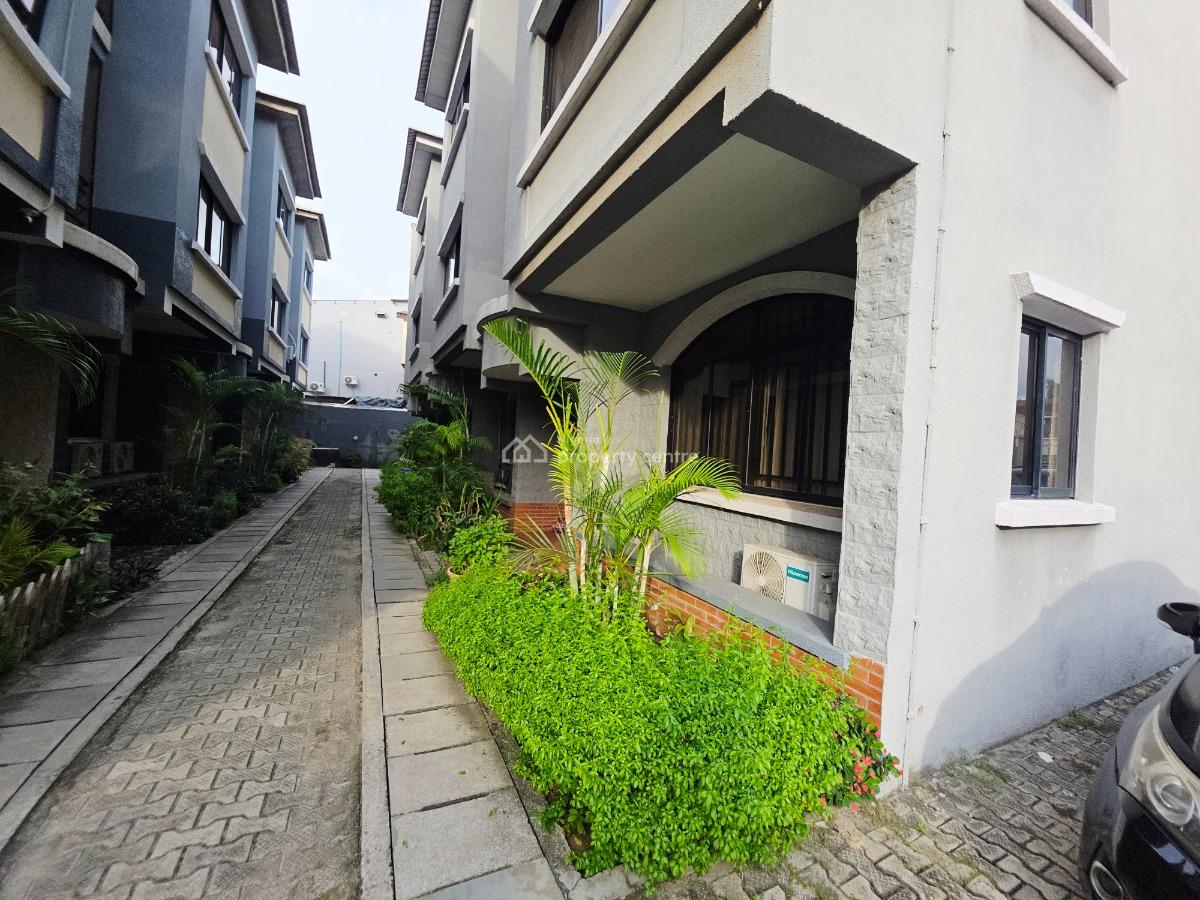4bedrooms Terrace Duplex with Bq, Louis Solomon Close, Victoria Island (vi), Lagos, Terraced Duplex for Rent