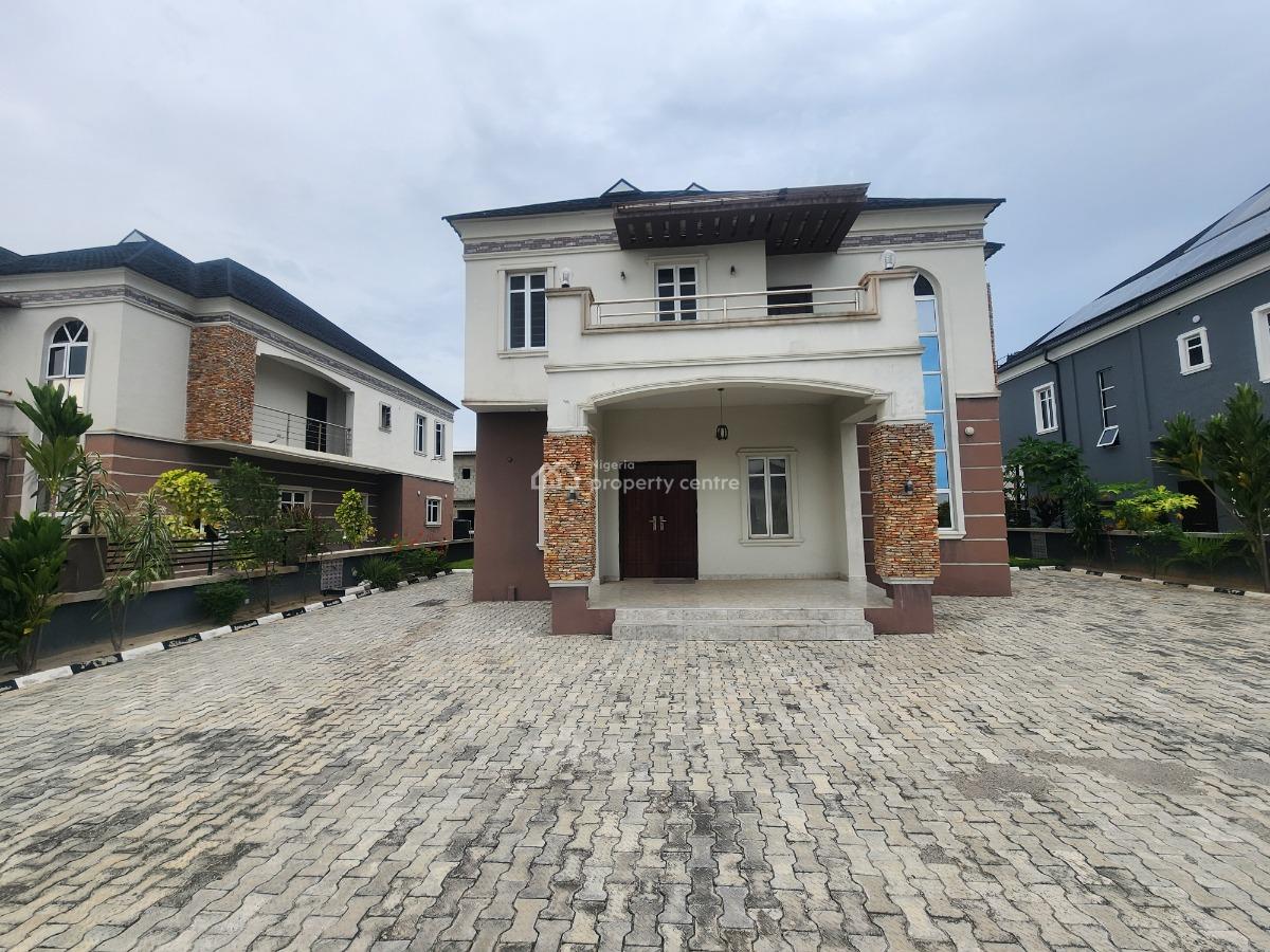 Massive 4 Bedroom Fully Detached Duplex with Bq @ Amen Estate Phase2, Amen Estate Phase 2, Eleko, Ibeju Lekki, Lagos, Detached Duplex for Rent