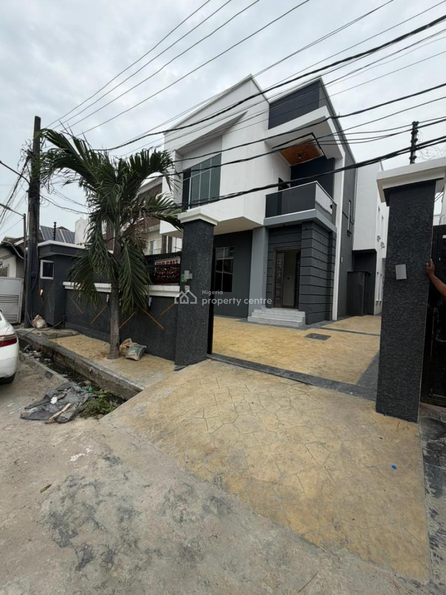 Luxury 4 Bedroom Fully Detached Duplex with a Room Bq, Osapa, Lekki, Lagos, Detached Duplex for Sale