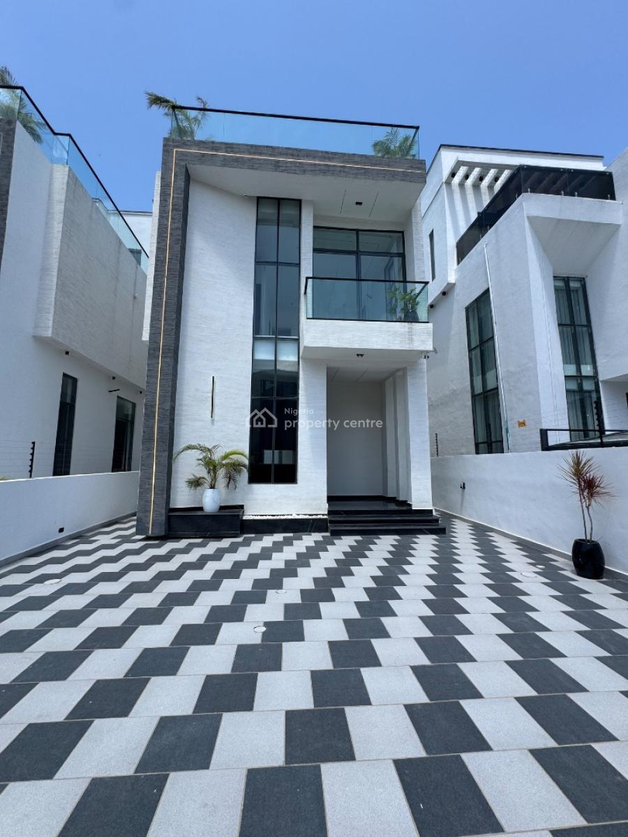 Aesthetically Pleasing 5 Bedroom Detached Duplex with Swimming Pool, Exquisitely Detailed Home with a Rooftop Terrace,cinema Room, Gym, Sol, Osapa, Lekki, Lagos, Detached Duplex for Sale