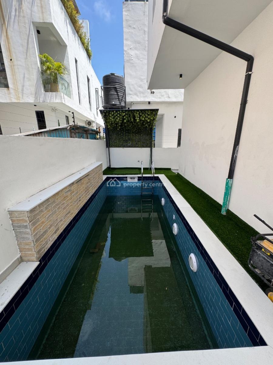 Aesthetically Pleasing 5 Bedroom Detached Duplex with Swimming Pool, Exquisitely Detailed Home with a Rooftop Terrace,cinema Room, Gym, Sol, Osapa, Lekki, Lagos, Detached Duplex for Sale