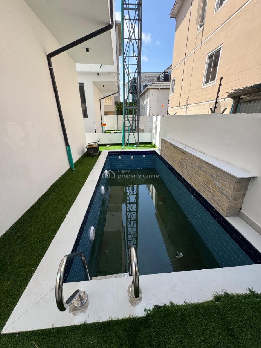 Aesthetically Pleasing 5 Bedroom Detached Duplex with Swimming Pool, Exquisitely Detailed Home with a Rooftop Terrace,cinema Room, Gym, Sol, Osapa, Lekki, Lagos, Detached Duplex for Sale