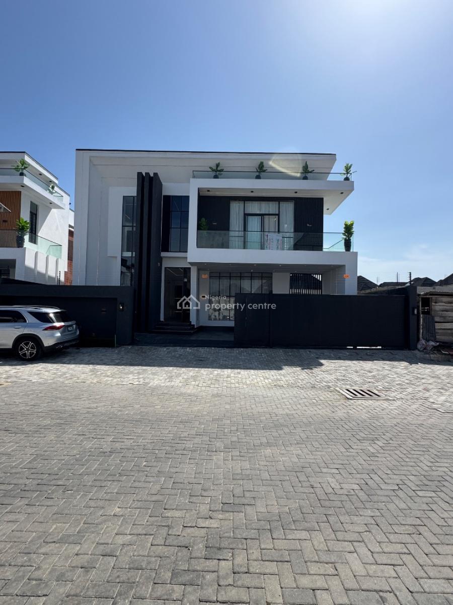 Highly Sophisticated 5 Bedroom Detached Duplex with a Swimming Pool, Within a Highly Secured, Highly Sought After Estate Beside, Vgc, Lekki, Lagos, Detached Duplex for Sale