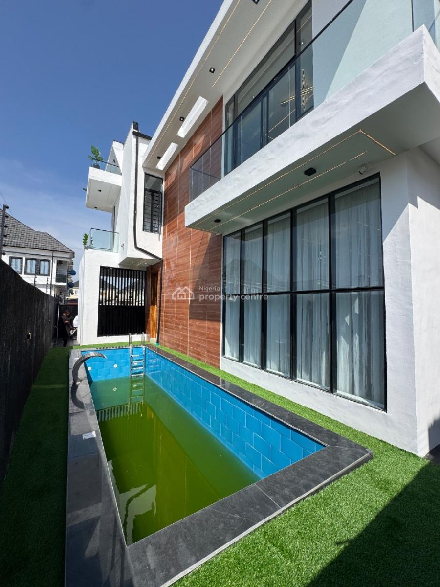 Highly Sophisticated 5 Bedroom Detached Duplex with a Swimming Pool, Within a Highly Secured, Highly Sought After Estate Beside, Vgc, Lekki, Lagos, Detached Duplex for Sale