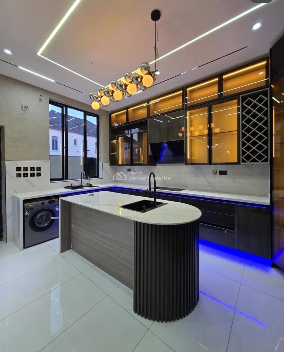 Aesthetic Smart 5 Bedroom Fully Detached Duplex + Bq & Pool, Orchid, Lekki, Lagos, Detached Duplex for Sale