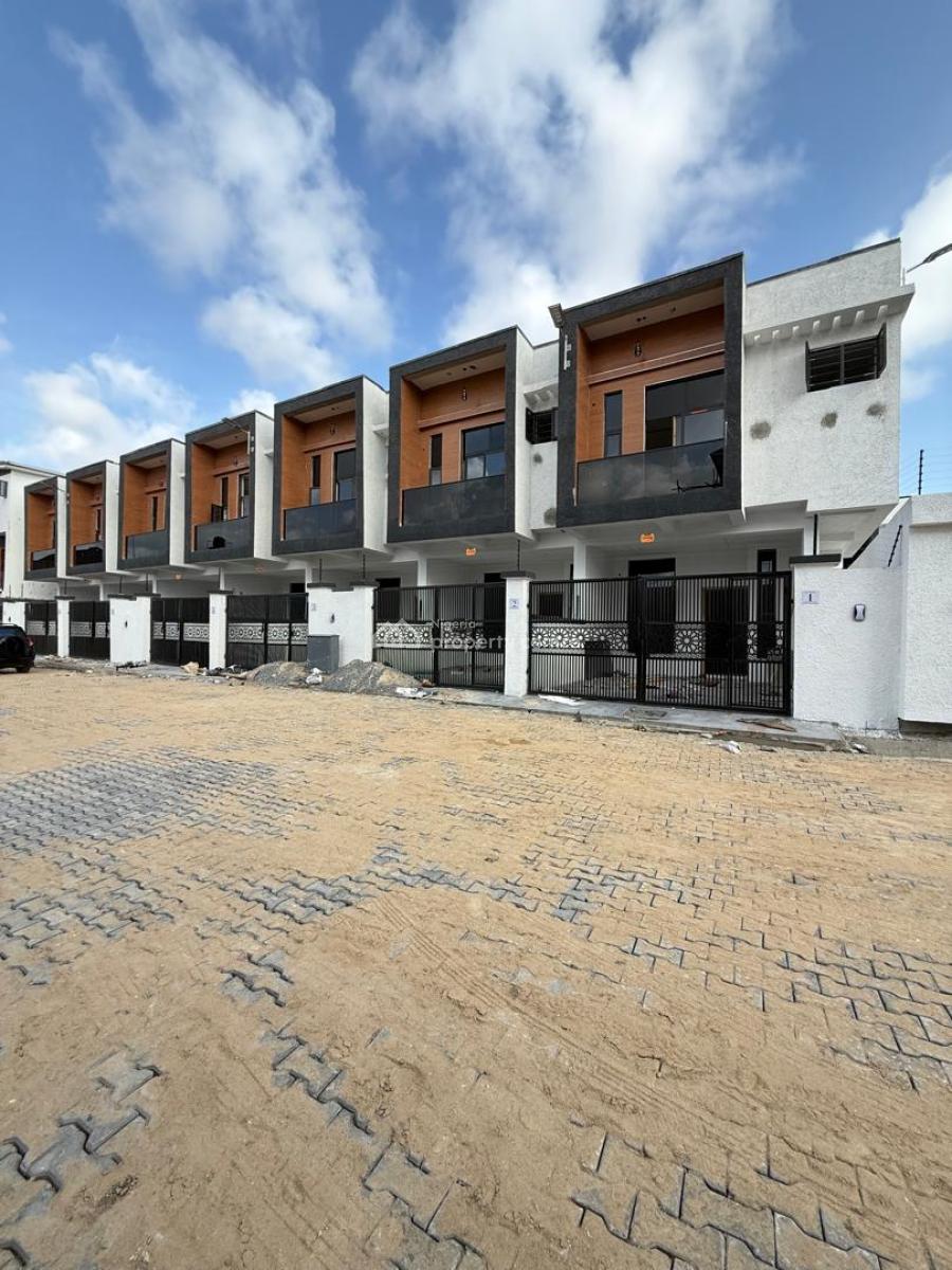 Self Compound 3 Bedroom Terraced Duplex, Ajah, Lagos, Terraced Duplex for Sale