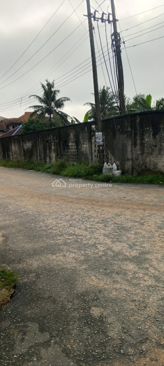 4 Plots of Empty Dry Land, Off East West Road, Rumuodara, Port Harcourt, Rivers, Commercial Land for Rent
