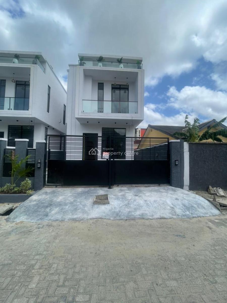 4 Unit of 4 Bedroom Detached Duplex + Bq, Sangotedo, Lekki, Lagos, Detached Duplex for Sale