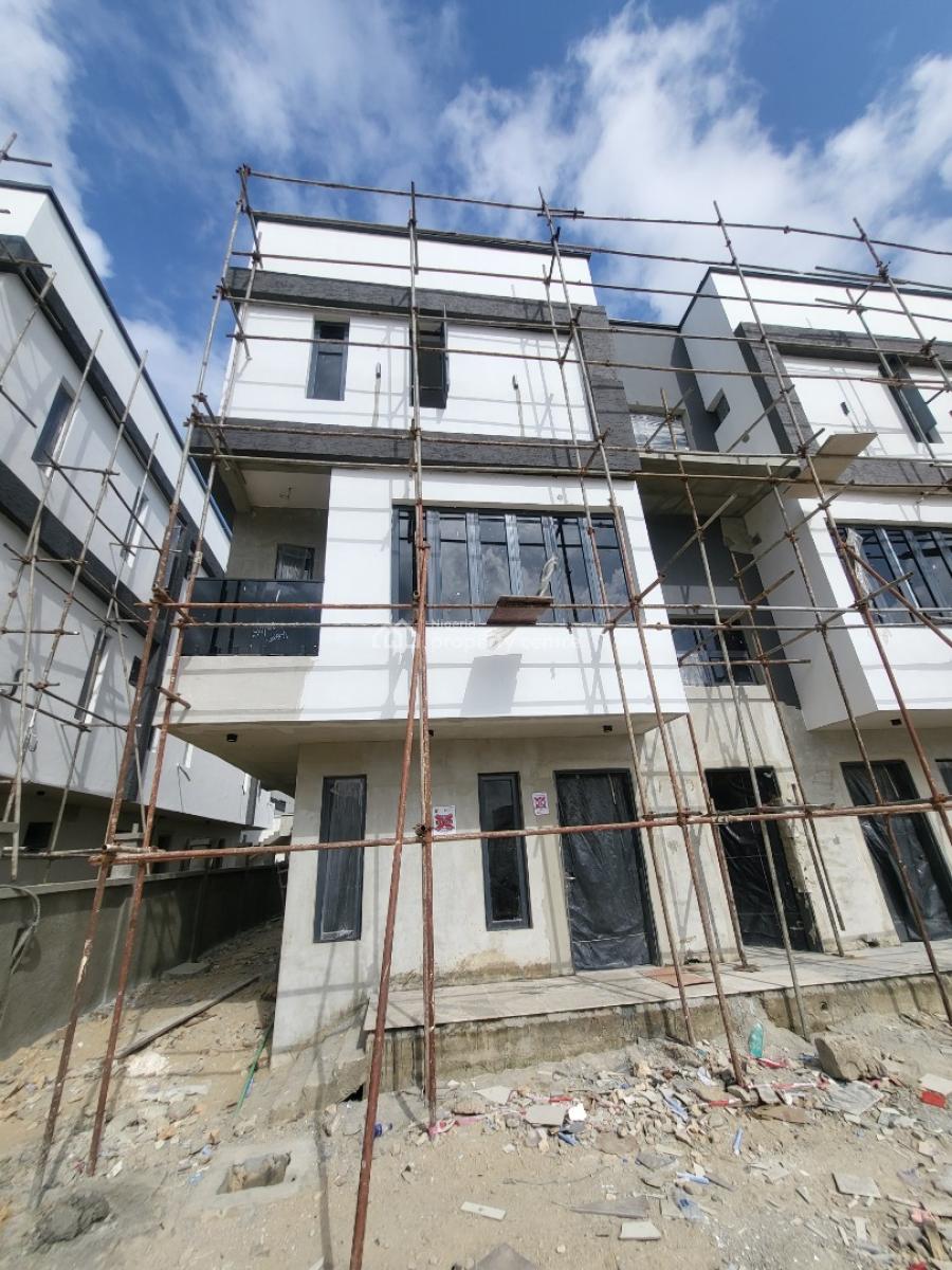 Luxurious Self Compound 4bed Semi Detached Duplex with Pool , 2room Bq, Lekki Phase 1, Lekki, Lagos, Semi-detached Duplex for Sale