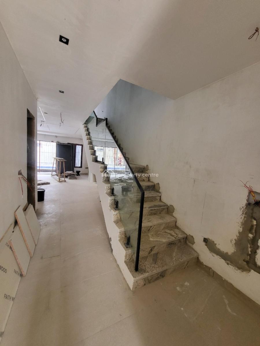 Luxurious Self Compound 4bed Semi Detached Duplex with Pool , 2room Bq, Lekki Phase 1, Lekki, Lagos, Semi-detached Duplex for Sale