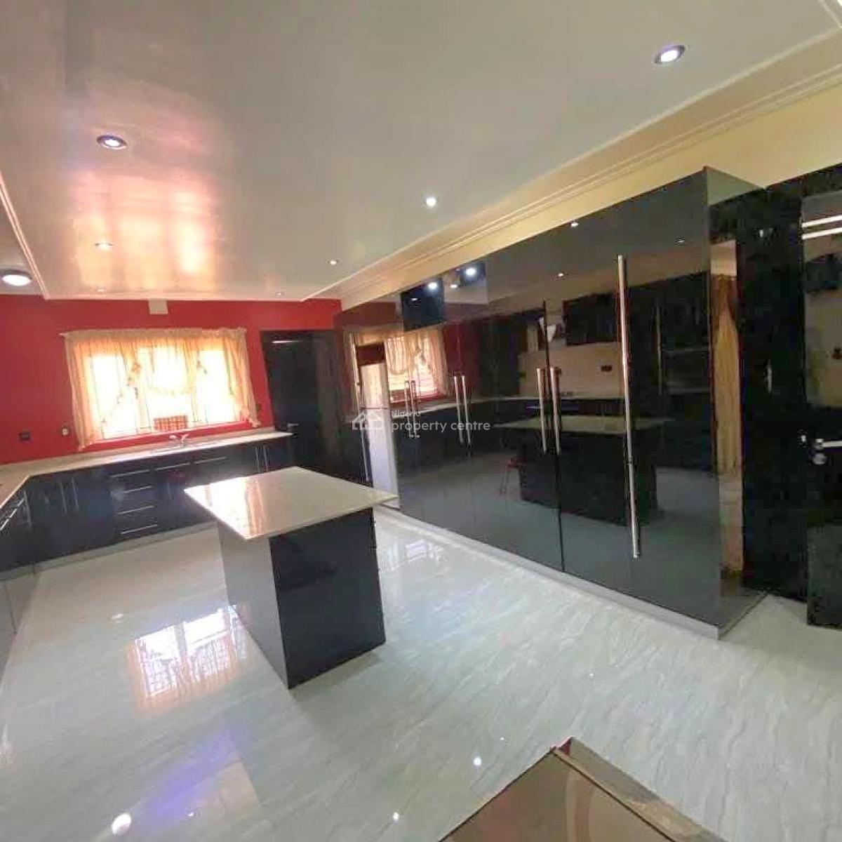 Luxury & Furnished 8-bedroom Mansion with 5 Living Room & Bq, Guzape District, Abuja, Detached Duplex for Sale