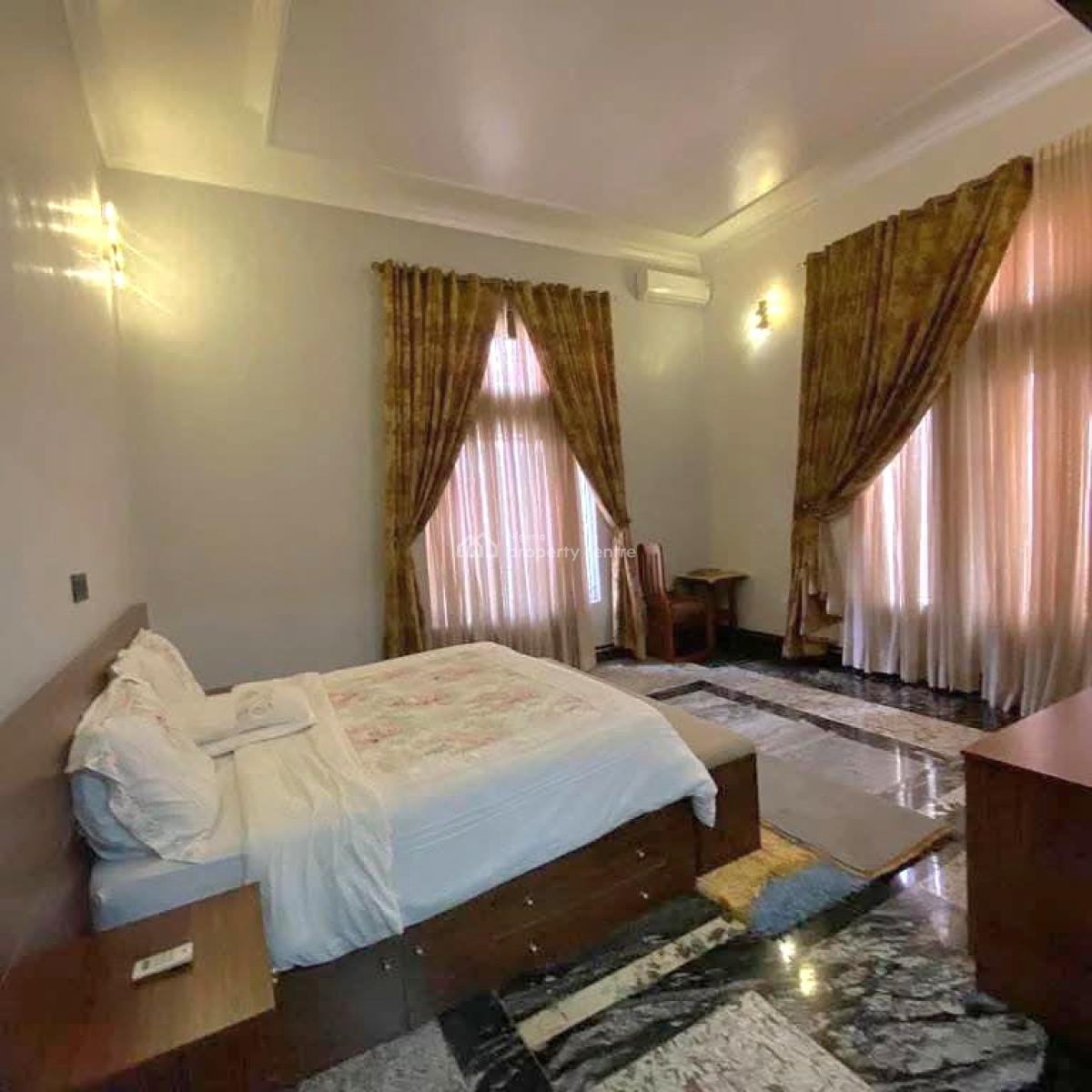 Luxury & Furnished 8-bedroom Mansion with 5 Living Room & Bq, Guzape District, Abuja, Detached Duplex for Sale