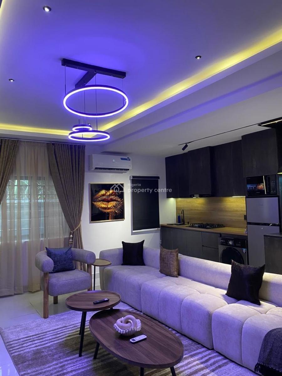 a Fully Furnished Studio Apartment with Stunning View, Off Adeola Close, Victoria Island (vi), Lagos, Self Contain (single Rooms) Short Let