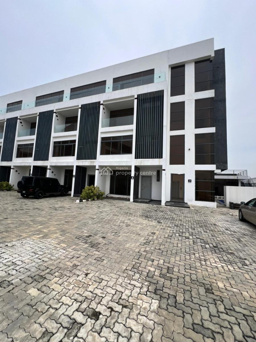 Luxury 5 Bedroom Terraced Duplex with Rooftop Pool, Rooftop Terrace, Ikate, Lekki, Lagos, Terraced Duplex for Sale