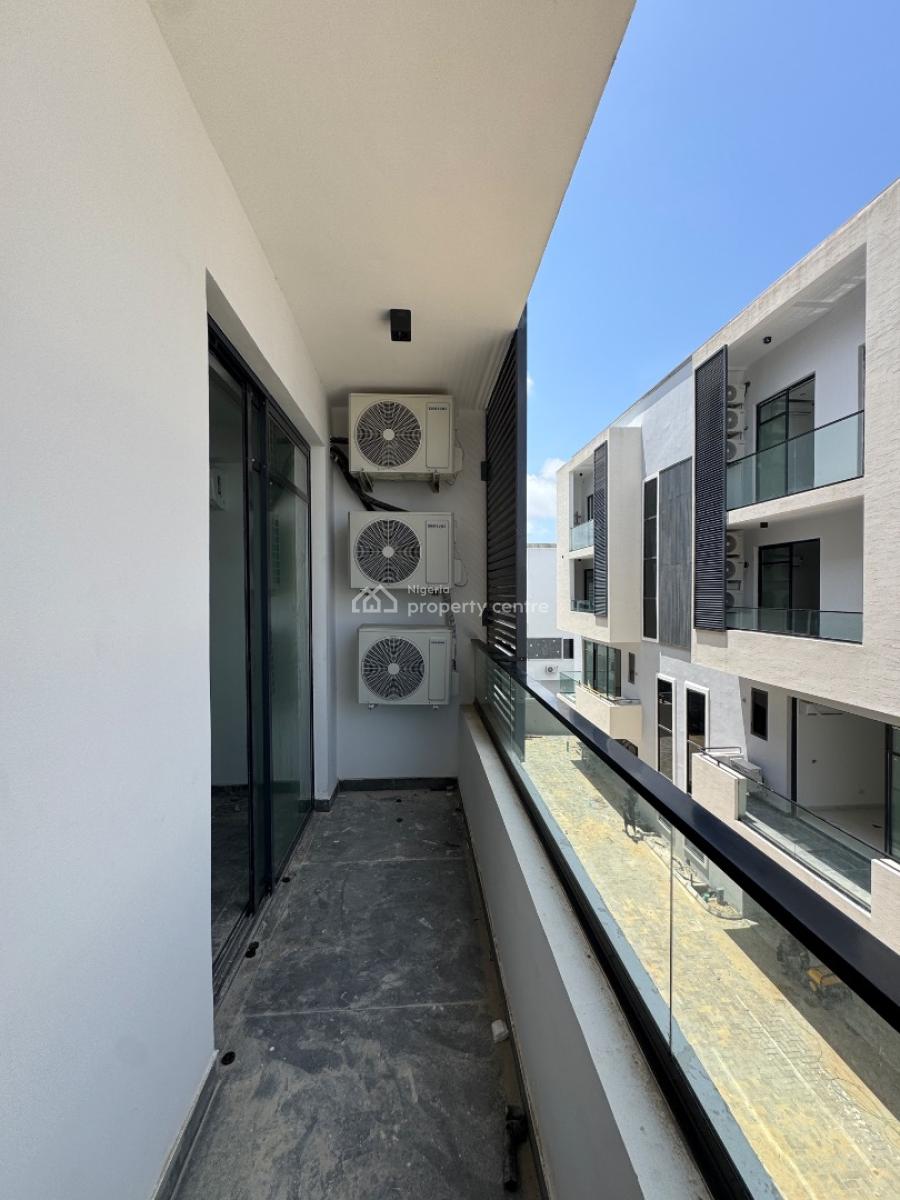 Uniquely Built 4 Bedroom Terrace Duplex with a Private Elevator, Only 6 Units in The Compound with Gate House, All Rooms Ensuite, Lekki Phase 1, Lekki, Lagos, Terraced Duplex for Sale