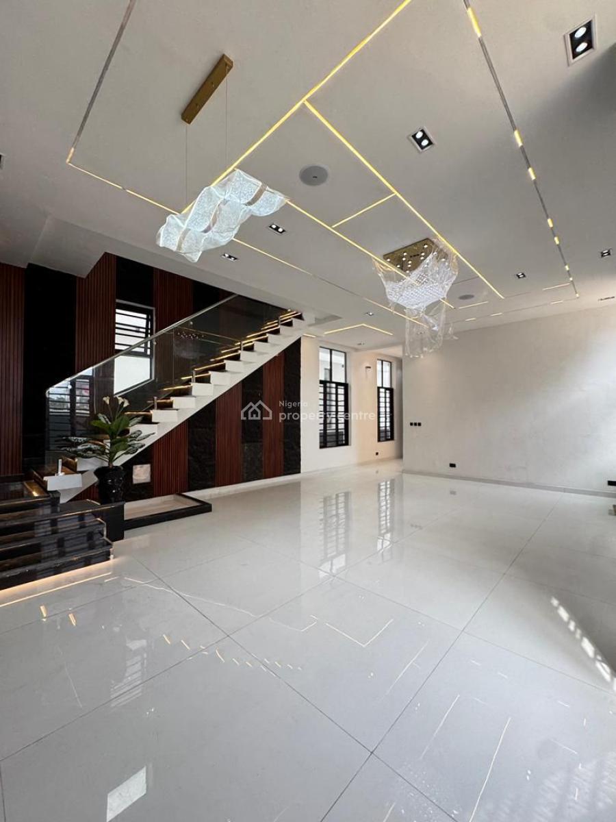 Newly Built Luxury 5 Bedroom Detached Duplex with Bq and Swimming Pool, Chevron, Lekki, Lagos, Detached Duplex for Sale
