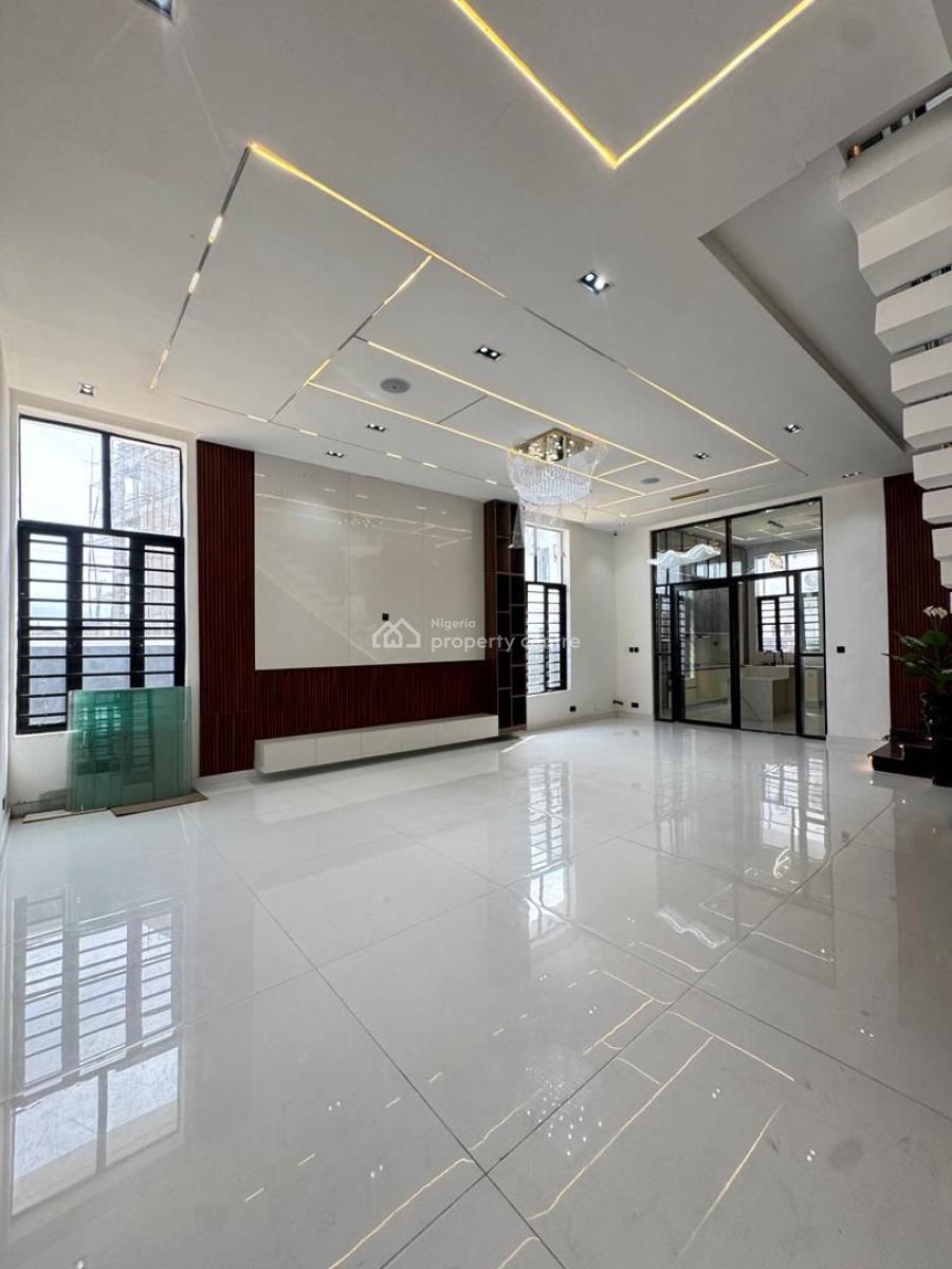 Newly Built Luxury 5 Bedroom Detached Duplex with Bq and Swimming Pool, Chevron, Lekki, Lagos, Detached Duplex for Sale