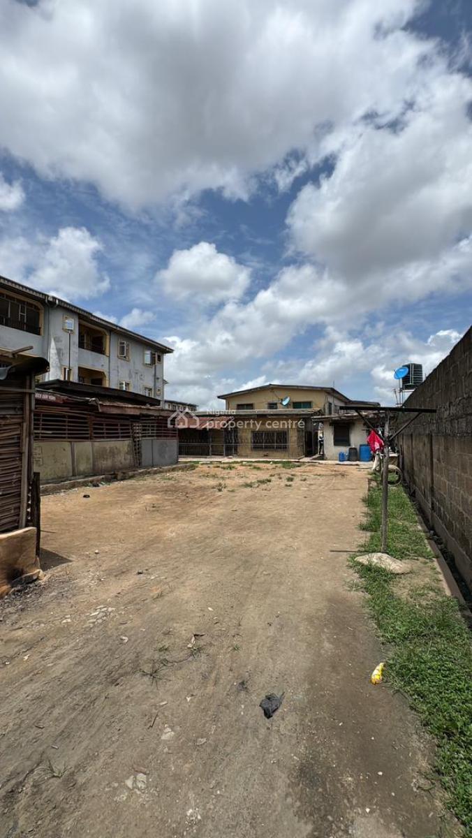 Buy and Develop Storey Building and Mini Flat Apartments on a Large Em, Ikate, Surulere, Lagos, Block of Flats for Sale
