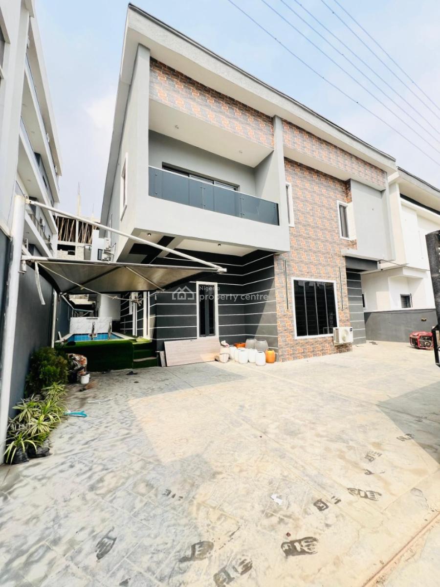 4 Bedroom Detached Duplex with Bq & Governors Consent, Off Ikate Elegushi Road, Ikate, Lekki, Lagos, Detached Duplex for Sale