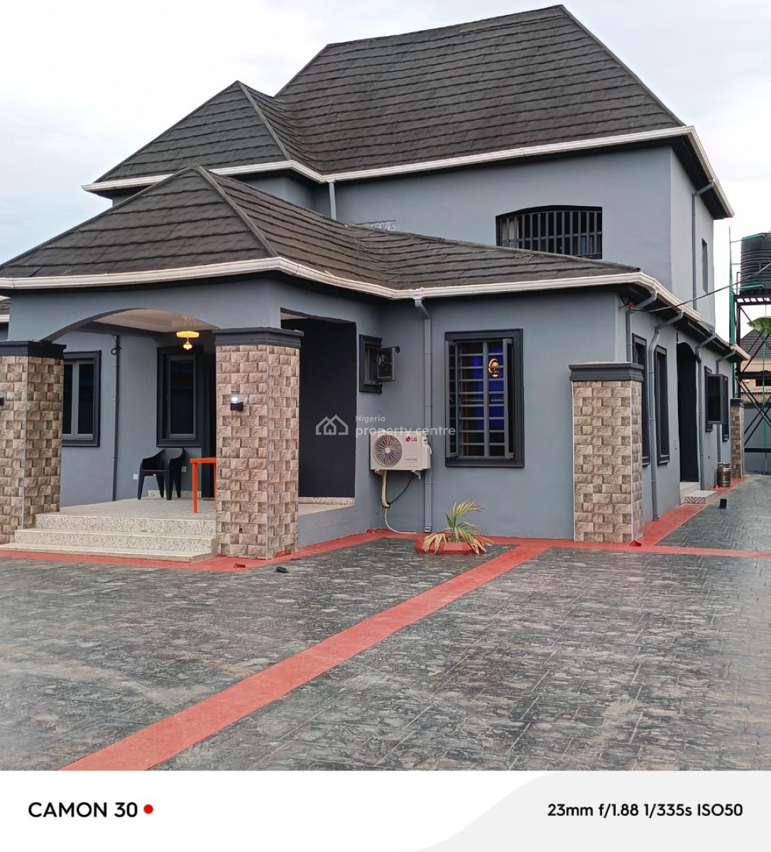 Give Away 5 Bedroom Duplex with Everything Inside, Unique Estate, Baruwa, Ipaja, Lagos, Detached Duplex for Sale