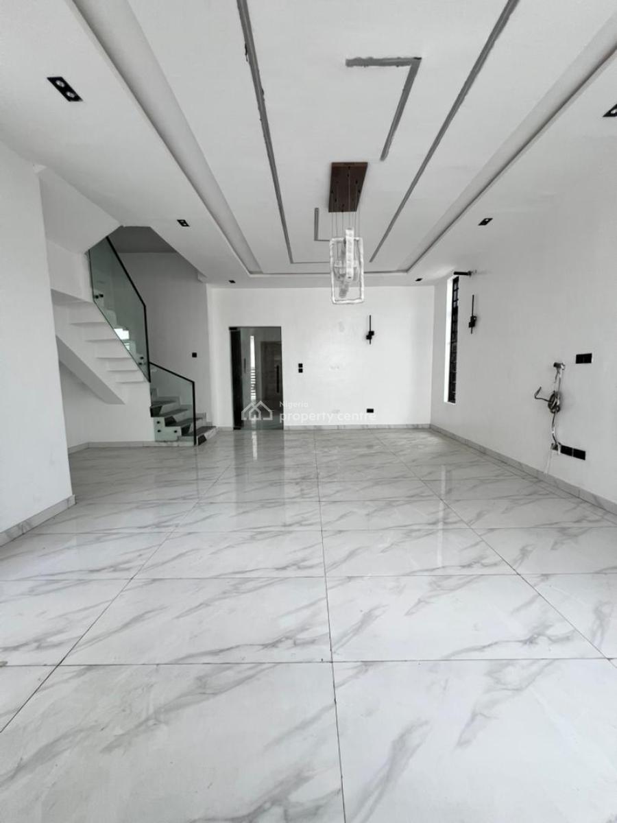 Pristine 5 Bedroom Detached Duplex with Bq & Rooftop Terrace in an Estate, Chevron, Lekki, Lagos, Detached Duplex for Sale