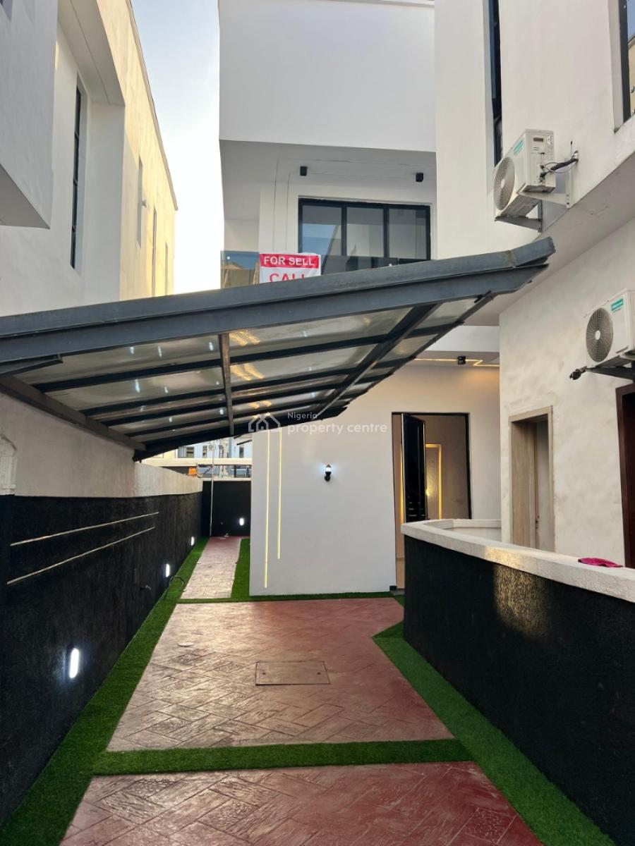 Luxury 4 Bedroom Semi Detached Duplex with Bq & Inverter, Chevron, Lekki, Lagos, Semi-detached Duplex for Sale