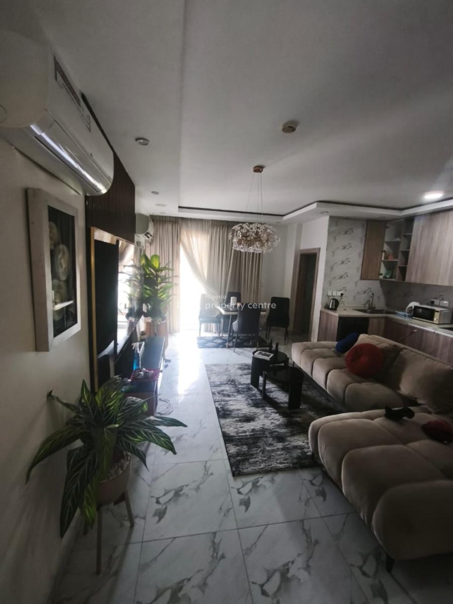 Lovely 2 Bedroom Flat Ensuit with Pool, Gym, Elevator, Periwinkle Estate, Lekki Phase 1, Lekki, Lagos, Flat / Apartment for Rent