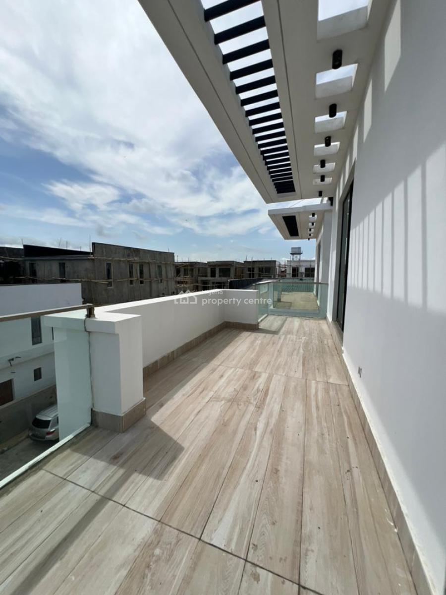 Classy 5 Bedroom Detached Duplex + Pool, Cinema, Gym, Rooftop Terrace, Chevron, Lekki, Lagos, Detached Duplex for Sale