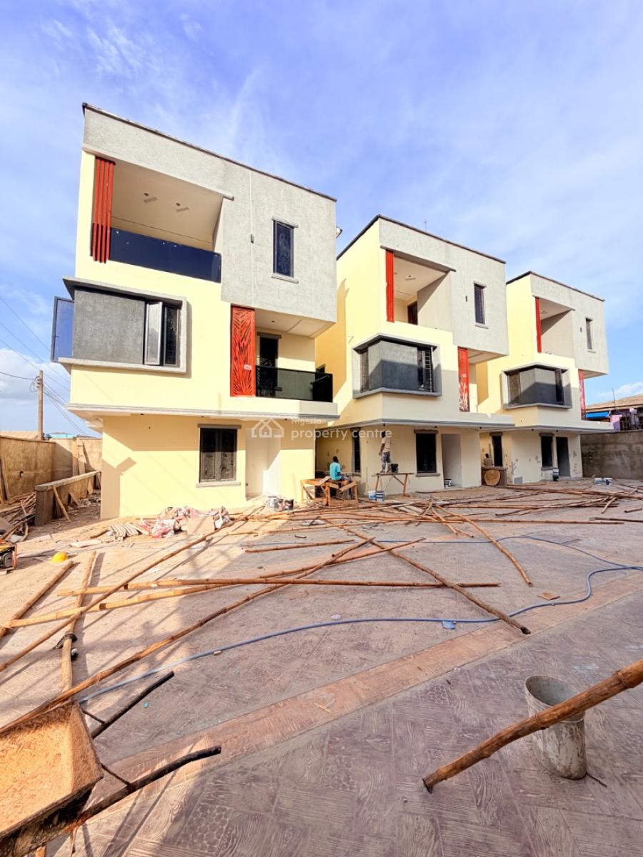 Newly Built 4 Bedroom Fully Detached Duplex with Bq, Ogba, Ikeja, Lagos, Detached Duplex for Sale