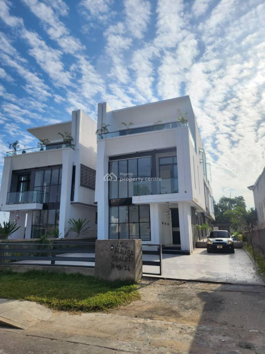 5 Bedroom Detached Duplex with Bq & Swimming Pool, Royal Garden Estate, Ajah, Lagos, Detached Duplex for Sale