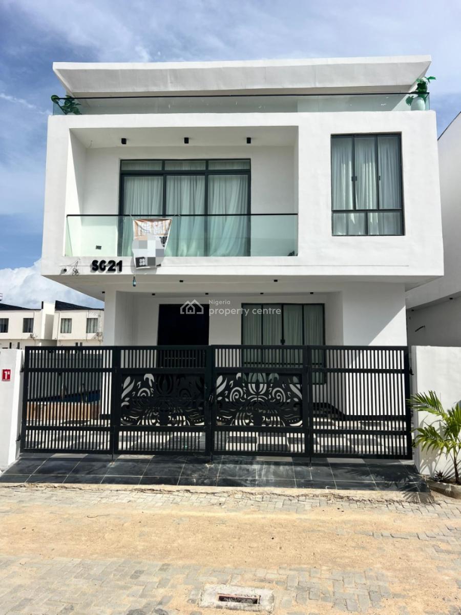 Luxury 5 Bedroom Detached Duplex with Pool & Bq, Chevron, Lekki, Lagos, Detached Duplex for Sale