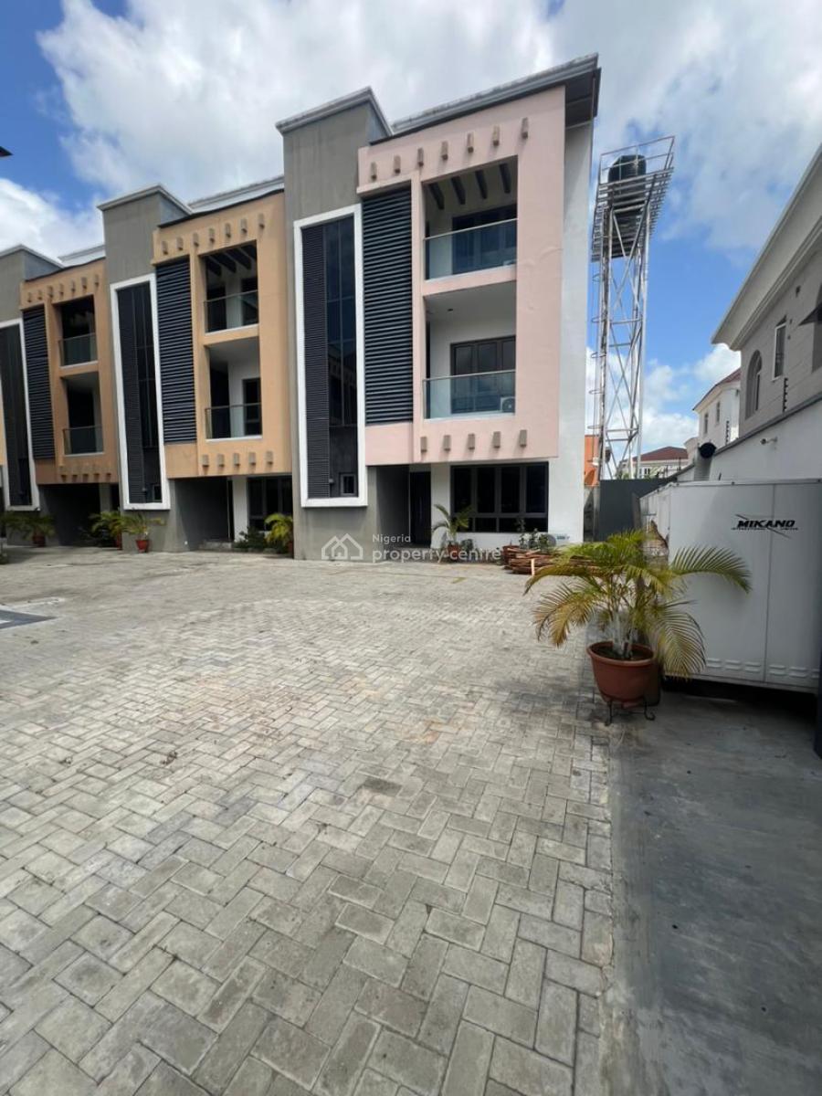 Lovely  5 Units of 4 Bedroom Terrace Duplex with Bq in a Secure Estate, Banana Island, Ikoyi, Lagos, Terraced Duplex for Rent
