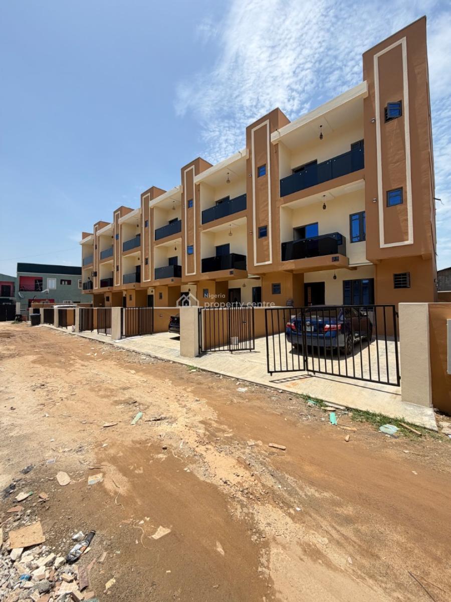 Well Spacious All En-suit 4 Bedrooms Terrace Duplex, Oko-oba, Agege, Lagos, Terraced Duplex for Sale