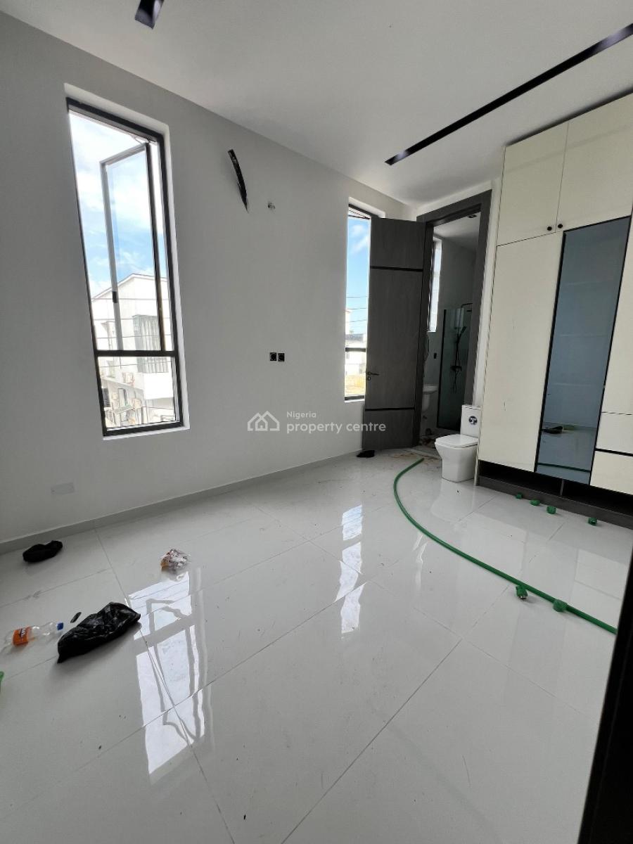 Bespoke 4 Bedroom Semi Detached Duplex with Bq in a Secured Estate, Chevron, Lekki, Lagos, Semi-detached Duplex for Sale
