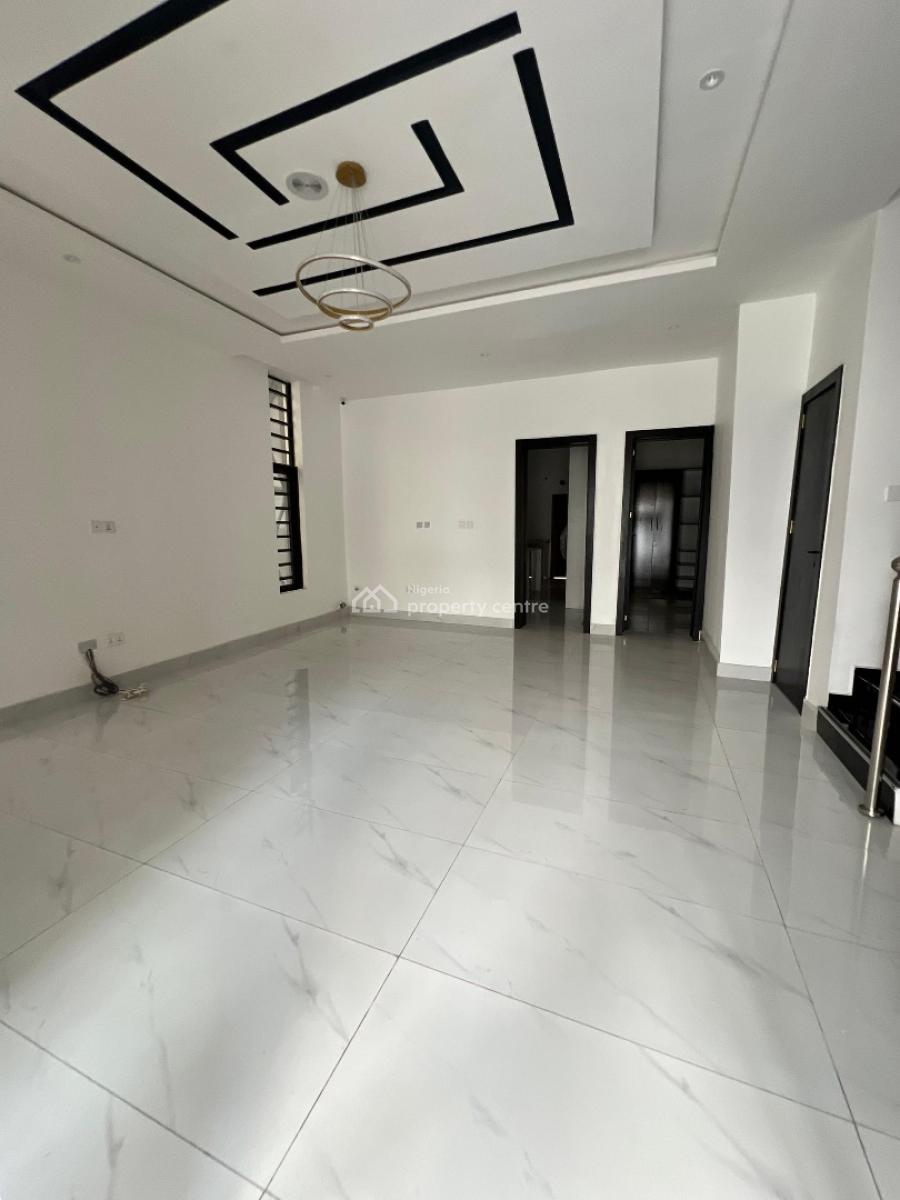 Magnificent 5 Bedroom Detached Duplex with Bq in a Secured Estate, Chevron, Lekki, Lagos, Detached Duplex for Sale