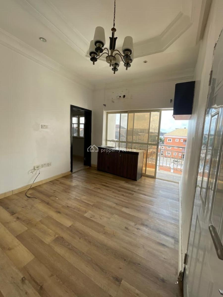 Nice and Spacious 1bedroom Apartment, Upstairs, Private Balcony, Canal West Estate, Osapa, Lekki, Lagos, Mini Flat (room and Parlour) for Rent