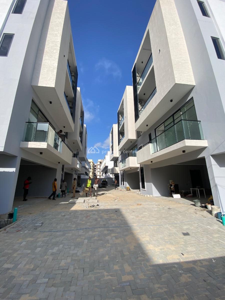 Newly Built 4 Bed Terrace with Elevator, Ikate, Ikate, Lekki, Lagos, Terraced Duplex for Sale