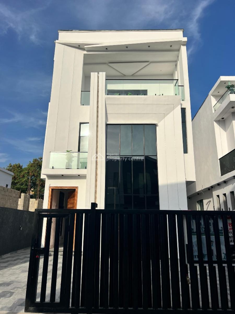 Luxury 6 Bedroom Detached Duplex with Pool, Cinema, Gym, Roof Terrace, Chevron, Lekki, Lagos, Detached Duplex for Sale